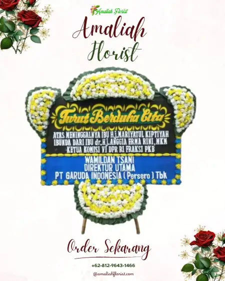 Papan Bunga Duka isola